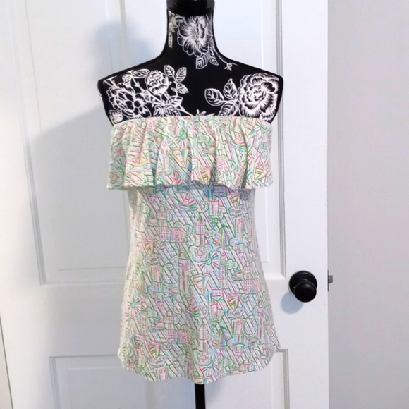 🆕 ⚓RARE Lilly Pulitzer⚓ - Wiley Tube Top - Picture 1 of 11